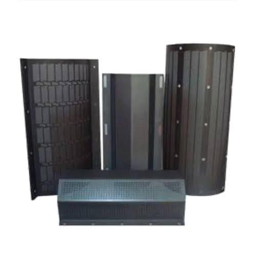 Metal sieves and screens for rice separation