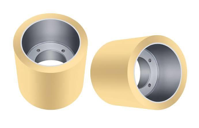 Rubber rolls for rice mill huller equipment