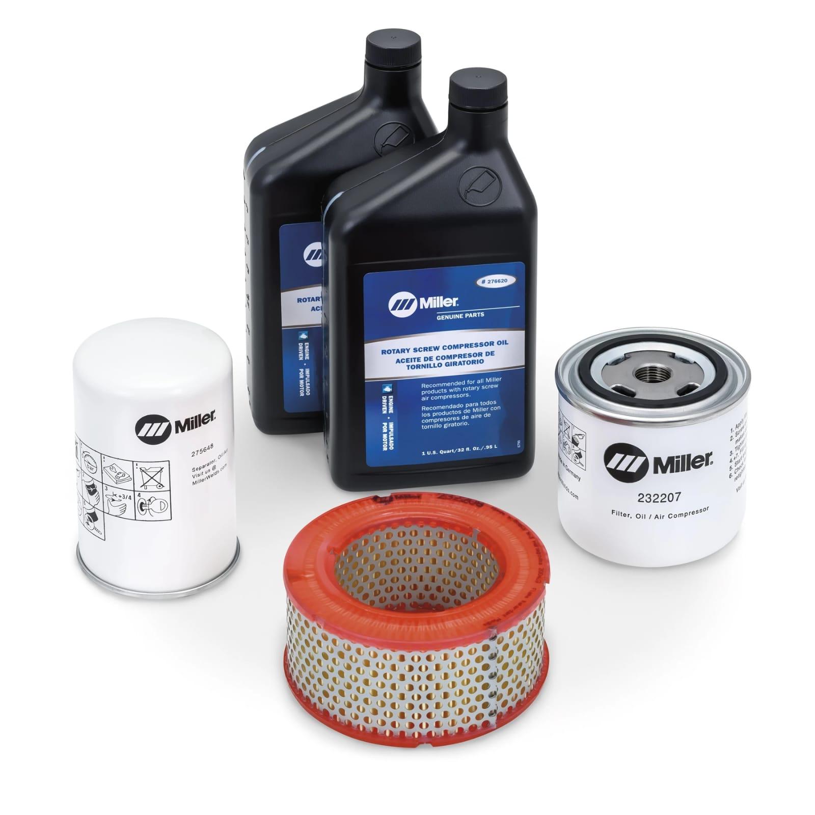 Air compressor oil filters and spare parts